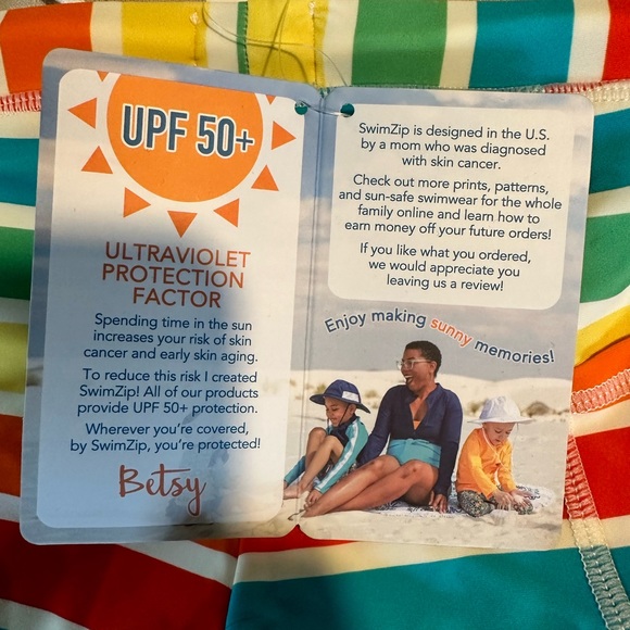 Swim zip Euro Swim shorties - Picture 3 of 6